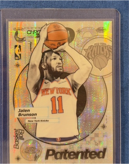 2025-26 Topps Chrome #PD-13 Jalen Brunson — front