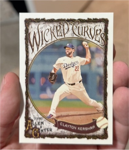 2025 Topps Allen & Ginter #WC-7 Clayton Kershaw — front
