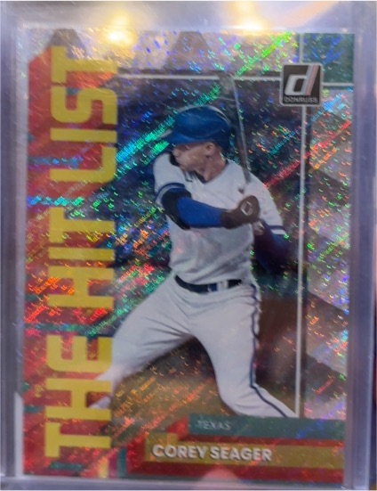 2022 Donruss The Hit List #THL-12 Corey Seager — front