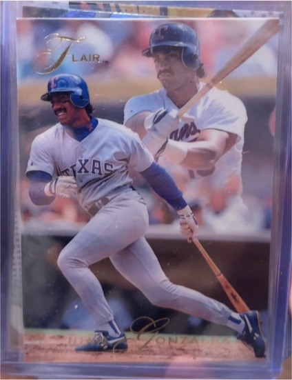 1993 Flair #280 Juan Gonzalez — front