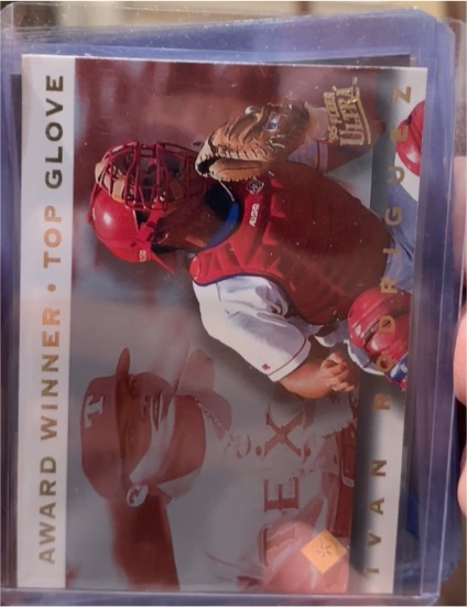 1995 Ultra #1 Ivan Rodriguez Award Winners — front