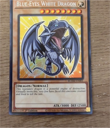 2003 Yu-Gi-Oh! #89631139 Blue-Eyes White Dragon — front