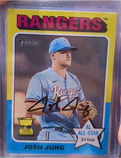 2024 Topps Heritage #298 Josh Jung — front