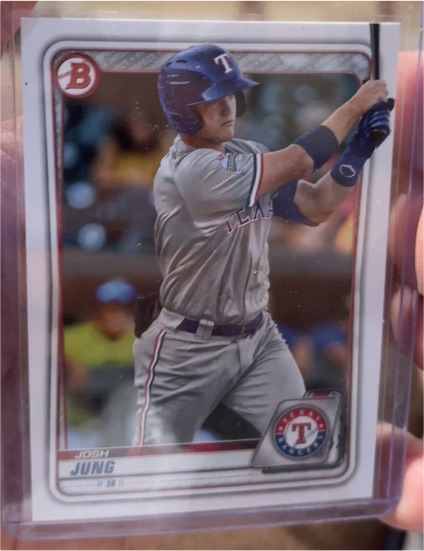 2020 Bowman Prospects #BP-113 Josh Jung — front
