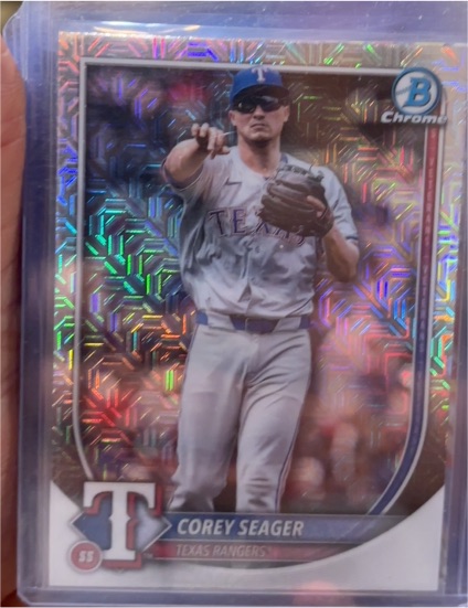 2025 Bowman Chrome #38 Corey Seager — front