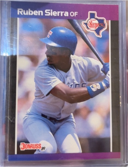 1989 Donruss #48 Ruben Sierra — front