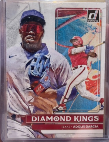 2022 Donruss Diamond Kings #15 Adolis Garcia — front