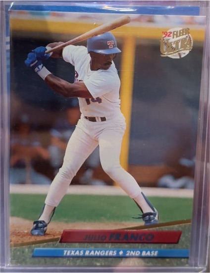 1992 Fleer Ultra #131 Julio Franco — front