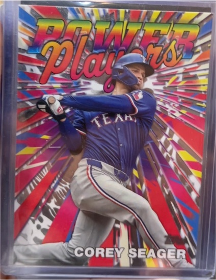 2025 Topps Celebration Power Players #PP-25 Corey Seager — front