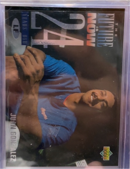 1994 Upper Deck #52 Juan Gonzalez — front