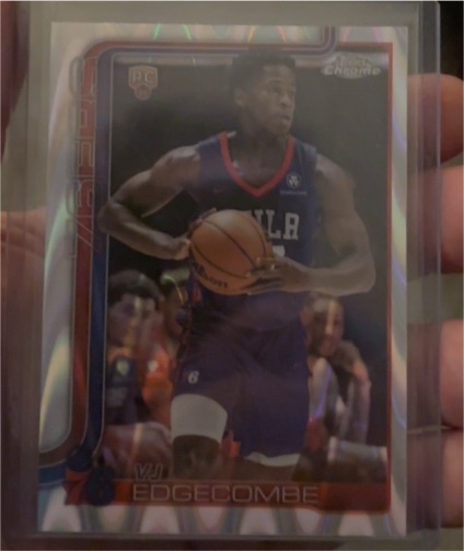 2025-26 Topps Chrome #253 VJ Edgecombe — front