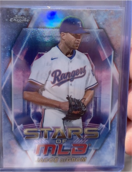 2023 Topps Stars of MLB #SMLB-49 Jacob deGrom — front