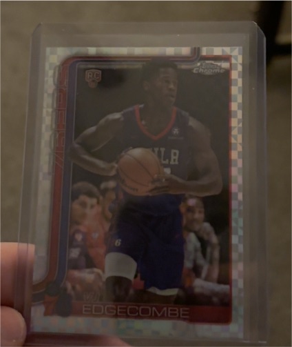 2025-26 Topps Chrome #253 VJ Edgecombe — front