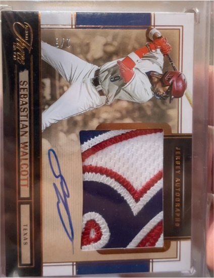 2024 Panini Three And Two #3 Sebastian Walcott — front