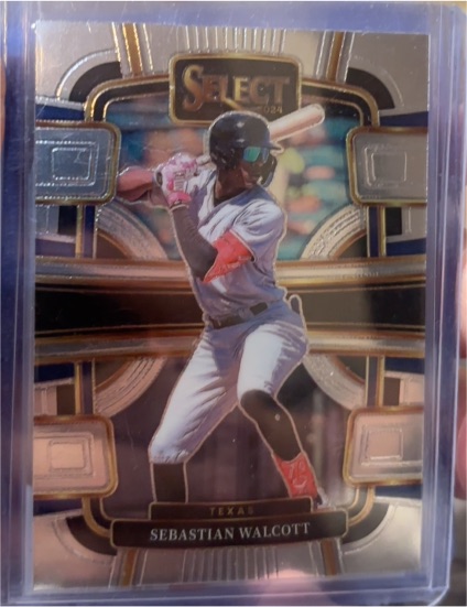 2024 Panini Select #34 Sebastian Walcott — front