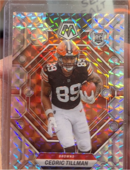 2023 Panini Mosaic #296 Cedric Tillman — front