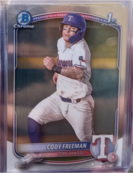 2025 Bowman Chrome Prospects #BCP-112 Cody Freeman — front