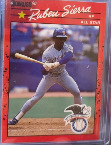 1990 Donruss #673 Ruben Sierra — front