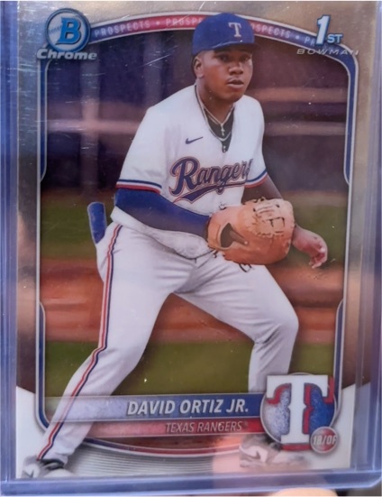 2025 Bowman Chrome Prospects #BCP-29 David Ortiz Jr. — front