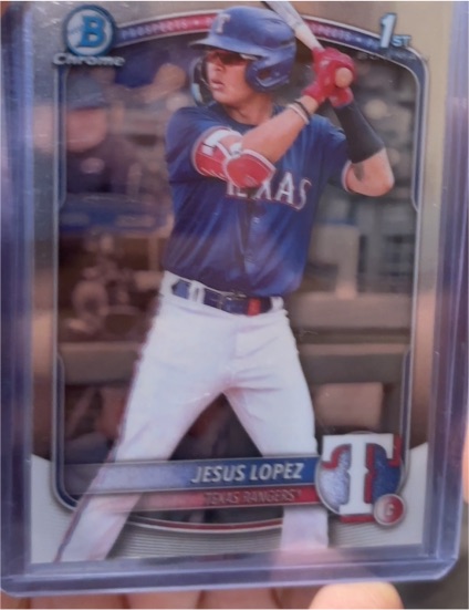 2025 Bowman Chrome Prospects #BCP-88 Jesus Lopez — front