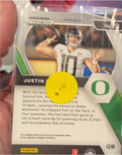 2024 Panini Phoenix #No. 10 Justin Herbert — front