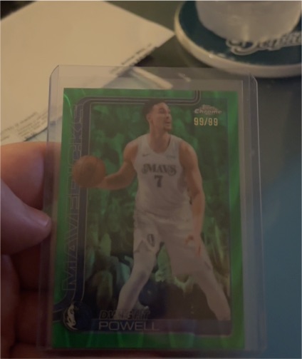 2025-26 Topps Chrome #223 Dwight Powell — front