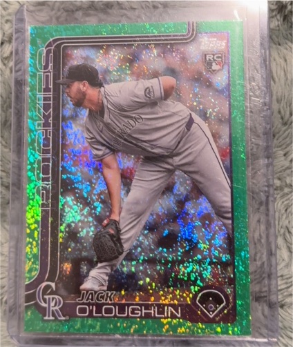 2025 Topps Update #US215 Jack O'Loughlin — front