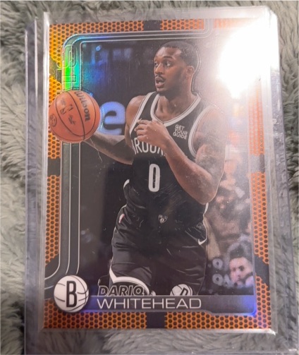 2025-26 Topps Chrome #91 Dario Whitehead — front