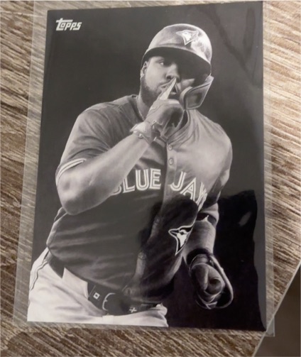 2025 Topps Update #KHAC-23 Vladimir Guerrero Jr. Keegan Hall Art Card — front