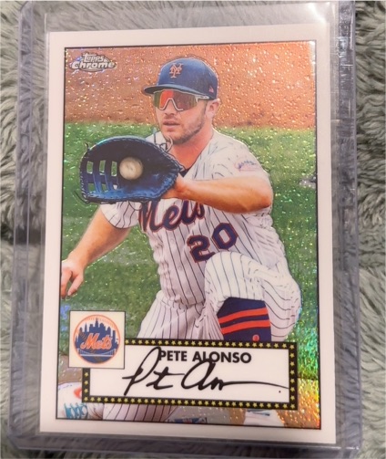 2021 Topps Chrome 1952 Topps Redux #TC52-20 Pete Alonso — front