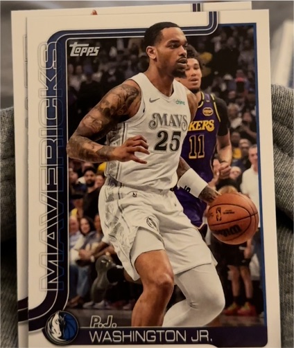 2025-26 Topps #173 P.J. Washington Jr. — front