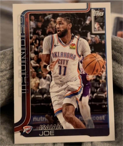 2025-26 Topps #121 Isaiah Joe — front