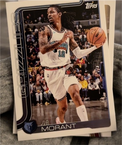 2025-26 Topps #182 Ja Morant — front