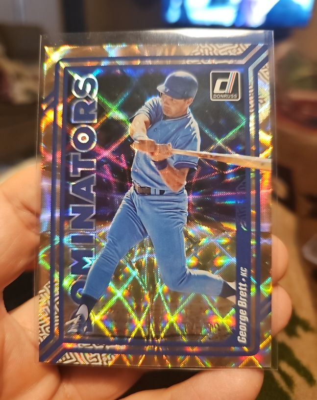 2023 Donruss Dominators #D1 George Brett — front