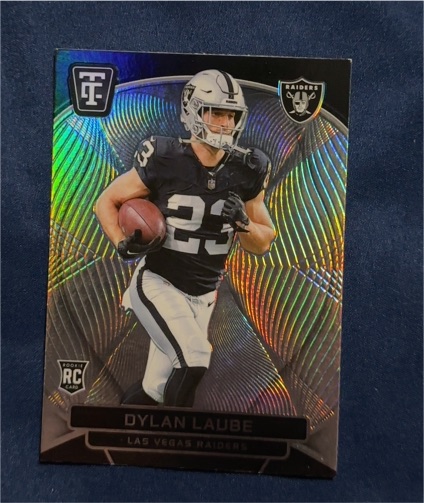 2024 Panini Totally Certified #122 Dylan Laube — front