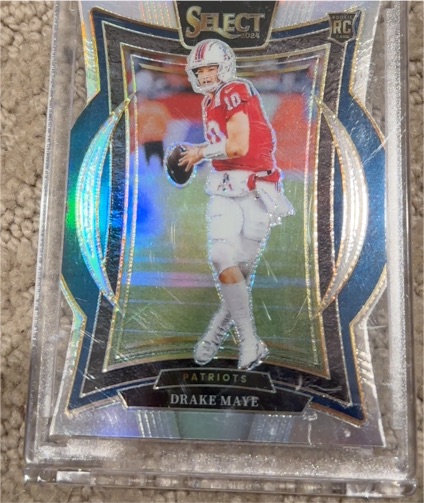 2024 Panini Select Concourse #27 Drake Maye — front