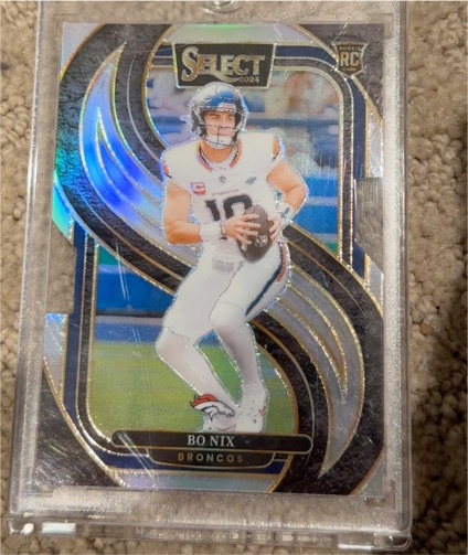 2024 Panini Select Premier Level #117 Bo Nix — front