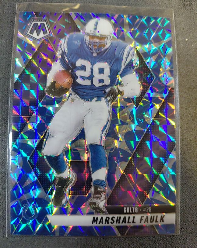 2025 Panini Mosaic #26 Marshall Faulk — front