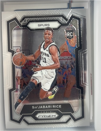 2023-24 Panini Prizm #299 Sir'Jabari Rice — front