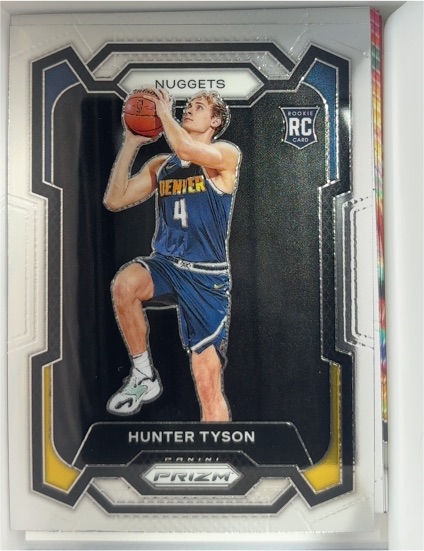 2023-24 Panini Prizm #171 Hunter Tyson — front