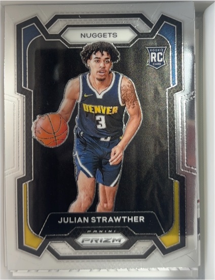 2023-24 Panini Prizm #133 Julian Strawther — front