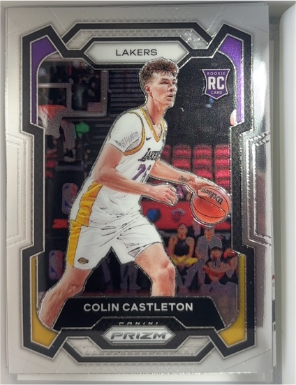 2023-24 Panini Prizm #287 Colin Castleton — front