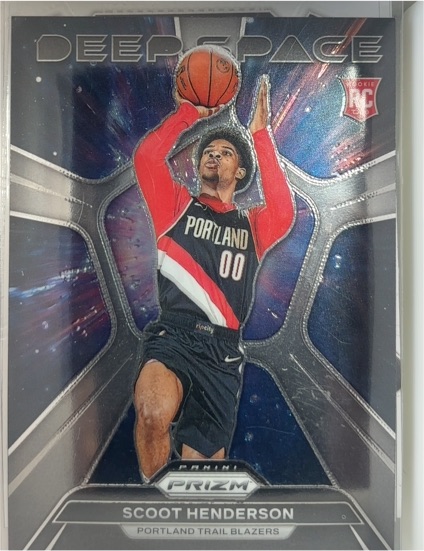 2023-24 Panini Prizm #3 Scoot Henderson Deep Space — front