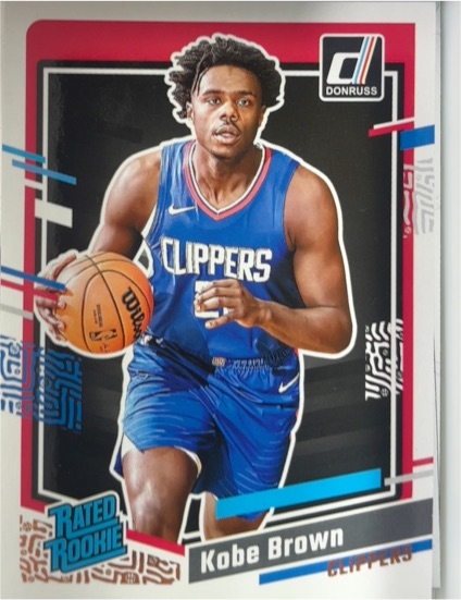2023-24 Donruss #239 Kobe Brown — front
