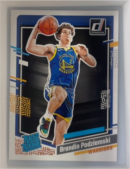 2023-24 Panini Donruss #249 Brandin Podziemski — front