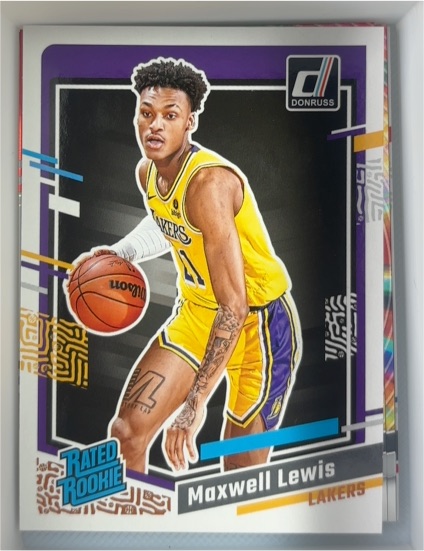 2023-24 Panini Donruss #235 Maxwell Lewis — front
