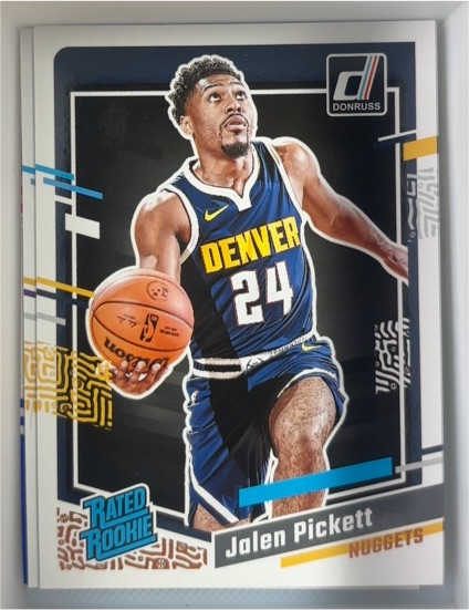 2023-24 Donruss #217 Jalen Pickett — front