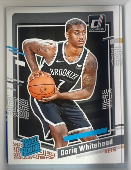 2023-24 Panini Donruss #240 Dariq Whitehead — front