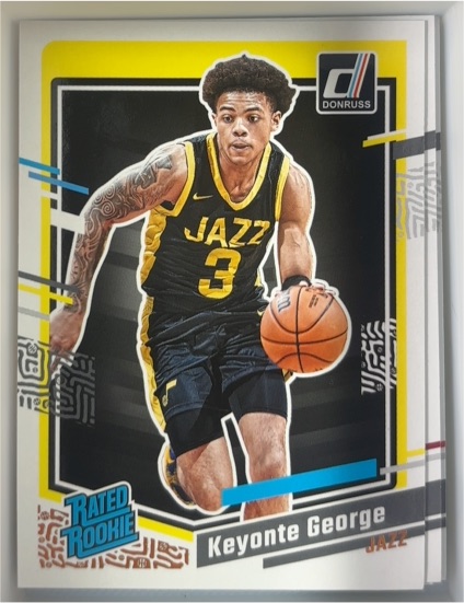 2023-24 Panini Donruss #244 Keyonte George — front