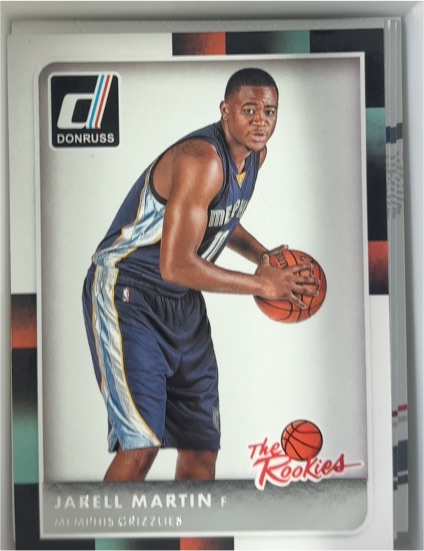 2015-16 Donruss The Rookies #16 Jarell Martin — front